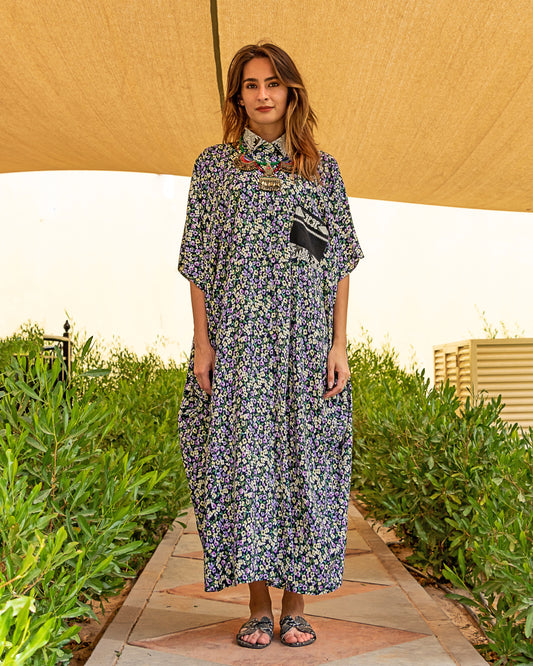 Mariquita | Cotton Caftan Dress