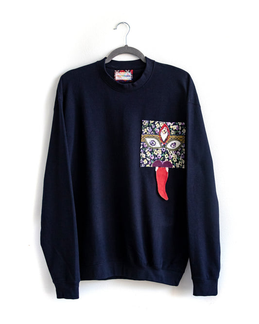 Dark Queen of Hearts | Pocket Sweatshirt